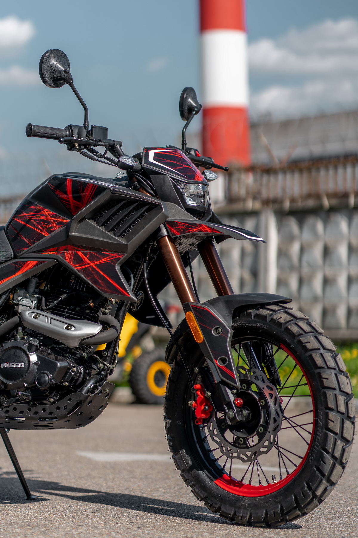 РњРѕС‚РѕС†РёРєР» Fuego Scrambler 250